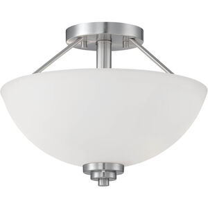 Durham 2 Light 13.50 inch Semi-Flush Mount